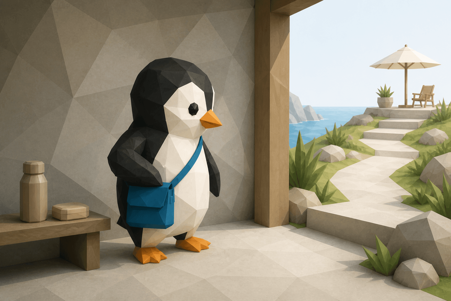 どんな人を表すペンギンの場面